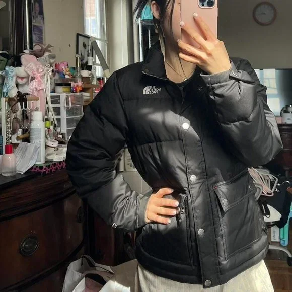 the north face black puffer jacket - Picture 8 of 8